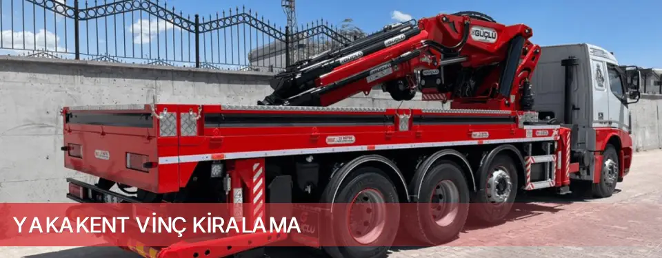 Yakakent İlçemi Vinç Kiralama